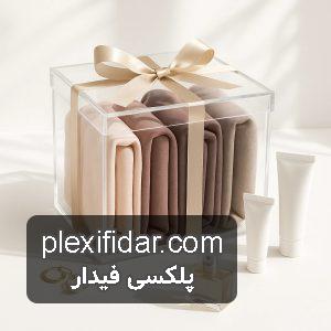 خرید باکس پلکسی گیفت لوکس؛ جعبه هدیه شفاف و خاص برای مناسبت‌های ویژه