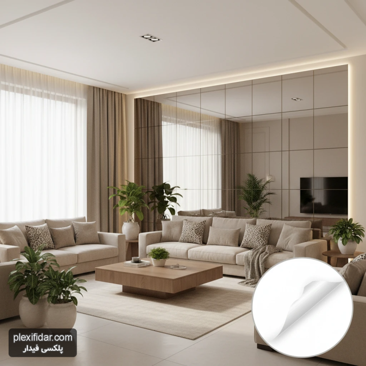 فروش آینه نشکن طلق پلکسی متری | قیمت روز + مشاوره خرید