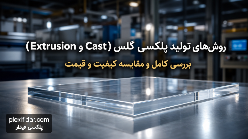 روش های تولید پلکسی گلس (Cast و Extrusion) +برسی کامل و مقایسه کیفیت و قیمت
